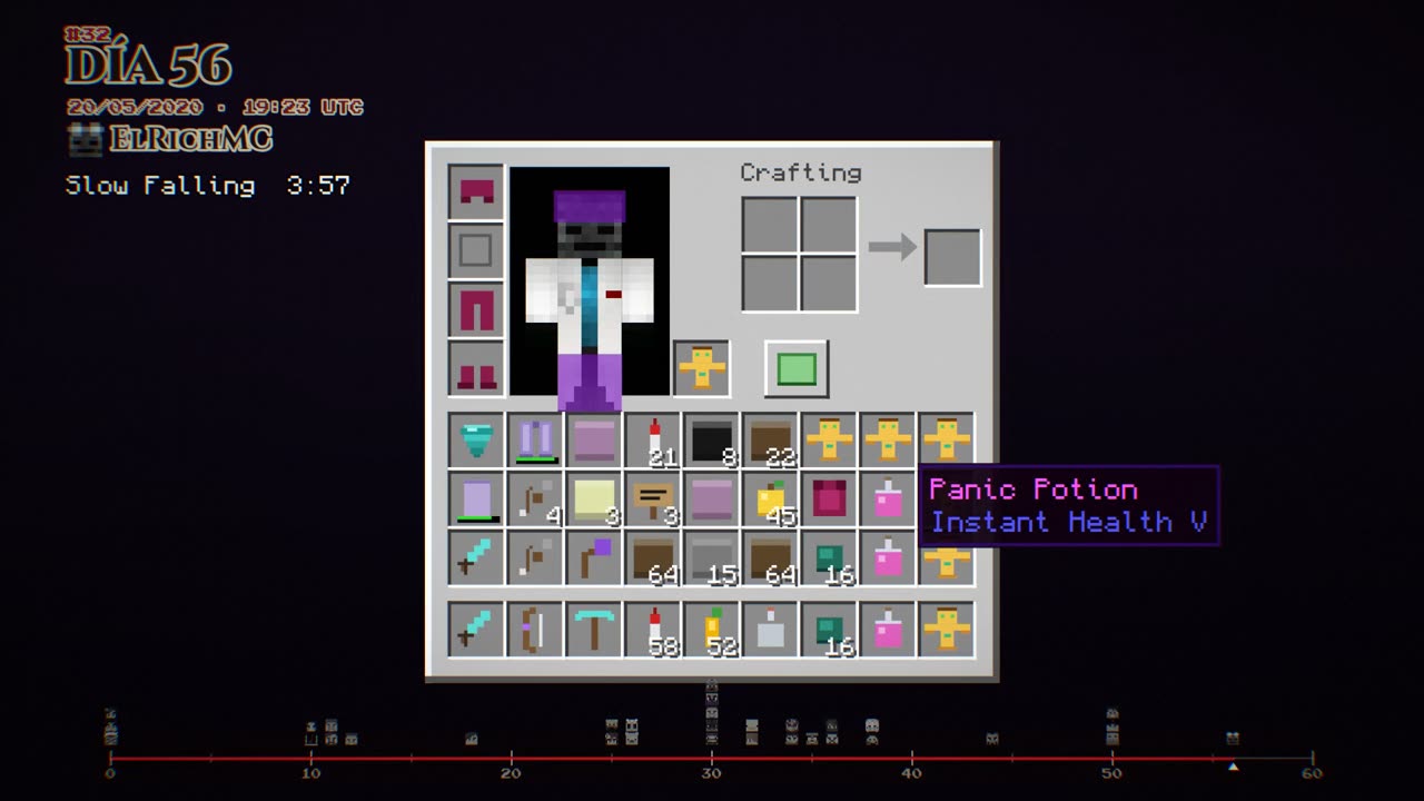 ElRichMC, día 56: el inventario copiado del frame real